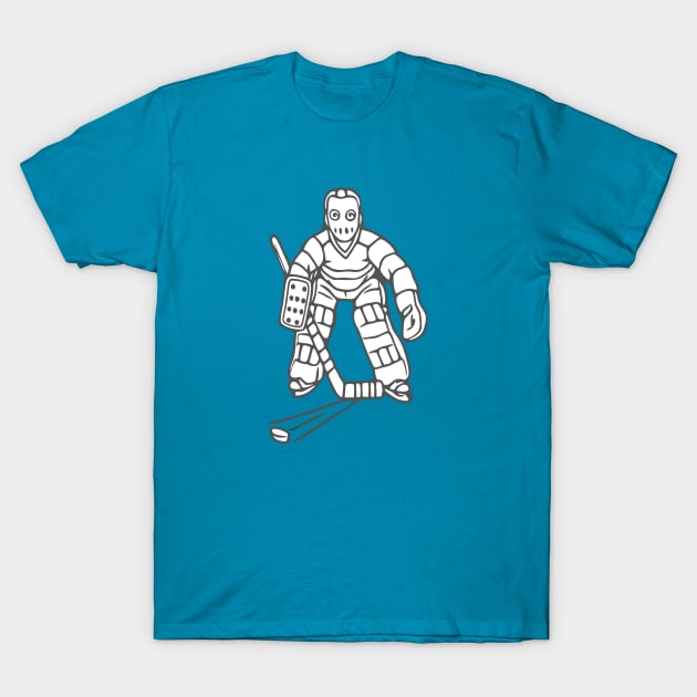 Hockey Goalie T-Shirt by KayBee Gift Shop